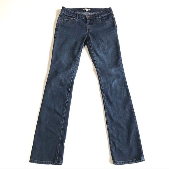 CAbi Lou Lou Straight Leg Denim Jeans Blue Sz 2 - Picture 1 of 8